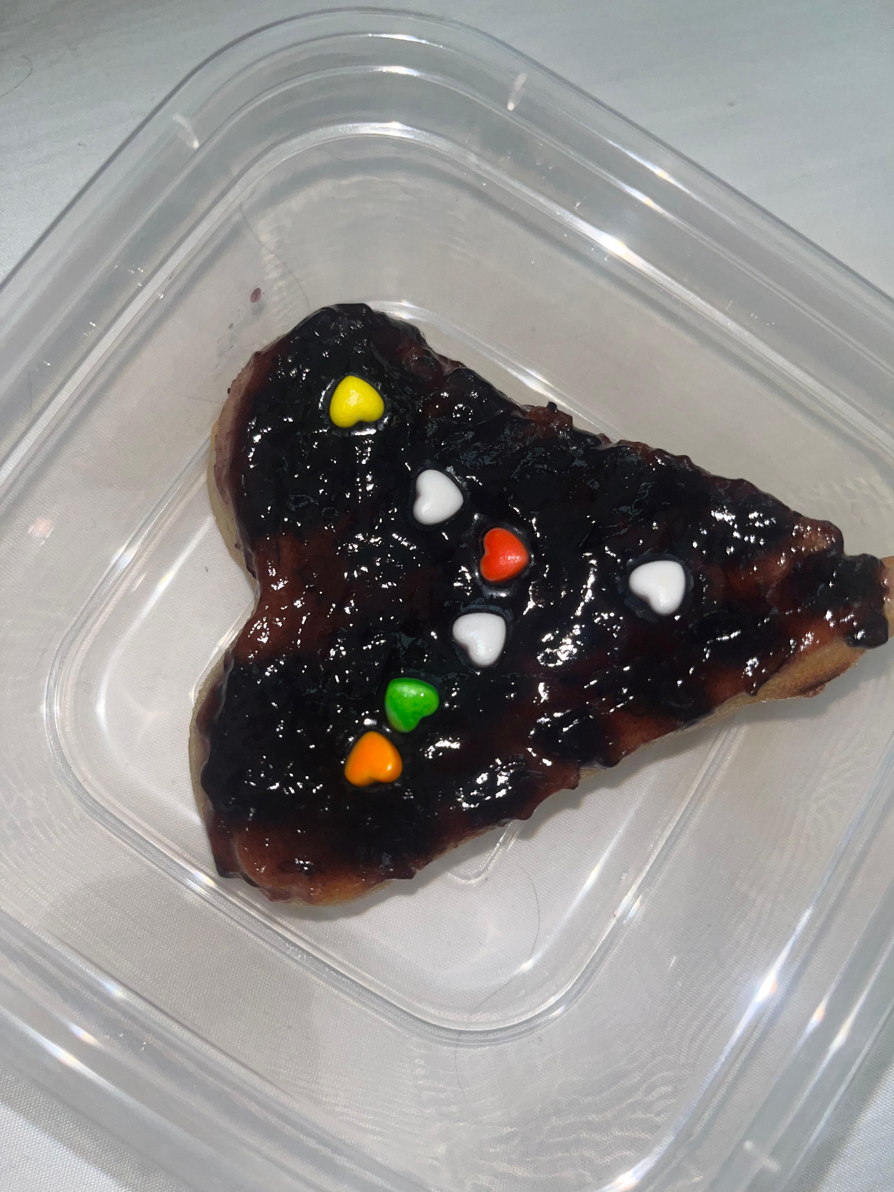 Waffle Selai Blueberry