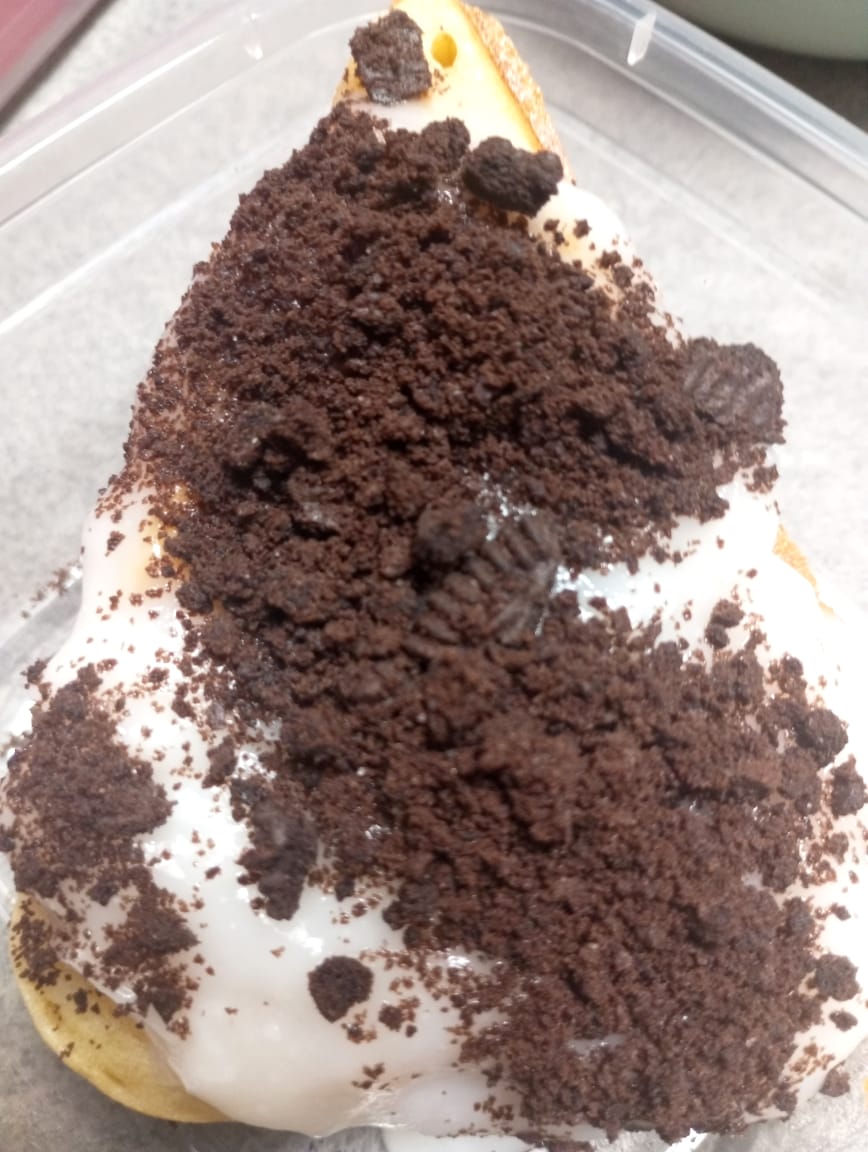 Waffle Fla Susu Oreo