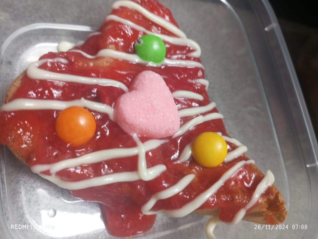 Waffle Selai Strawberry